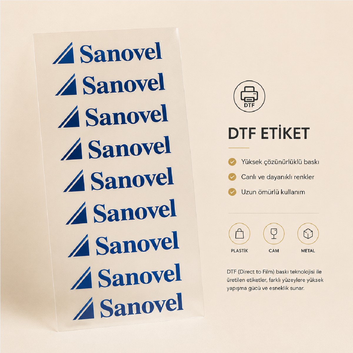 DTF Etiket
