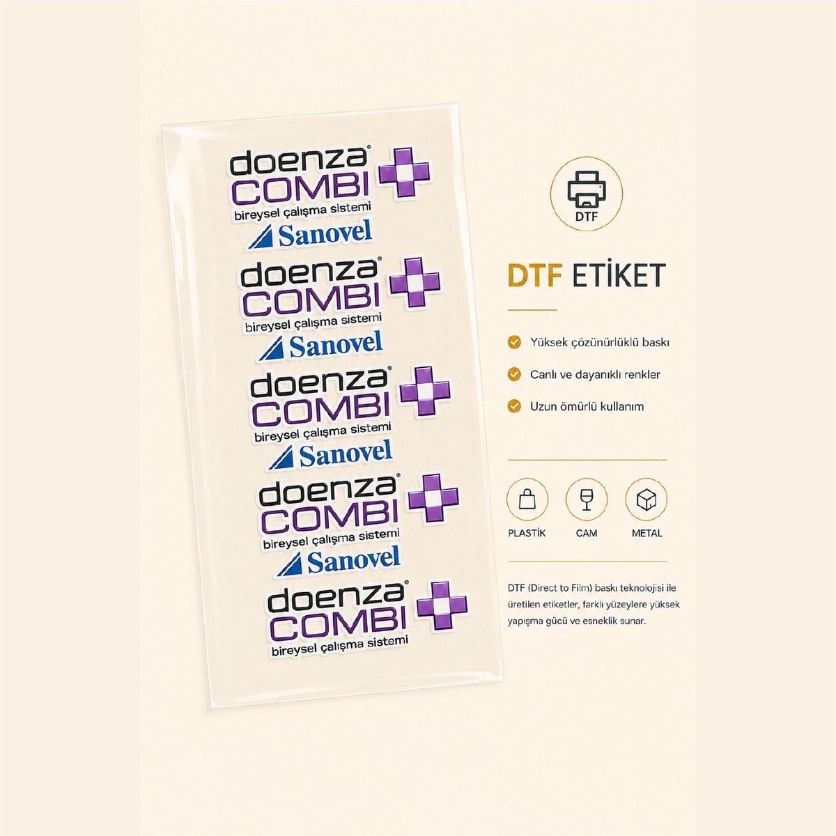 DTF Etiket