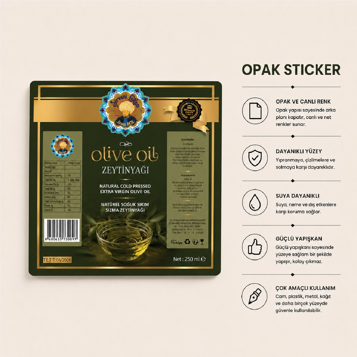 Opak Etiket